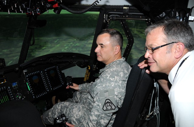 New CH-47F simulator 1st of its kind