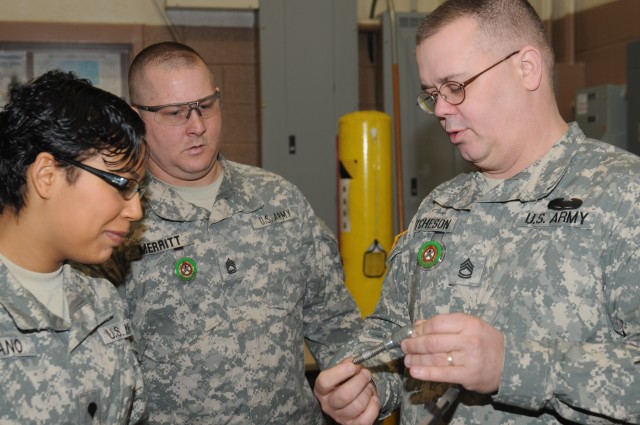 Powering up the students at Regional Training Site-Maintenance Fort Indiantown Gap