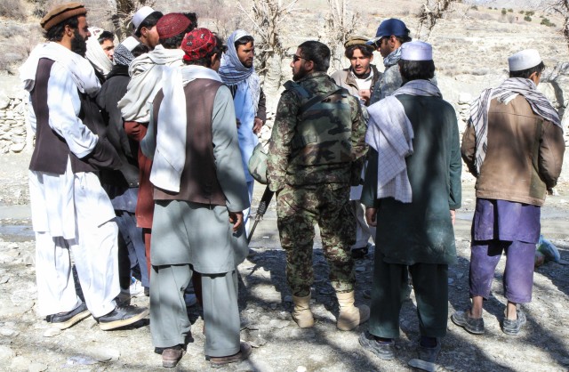 Afghan army, U.S. scouts aim to disrupt insurgent activity