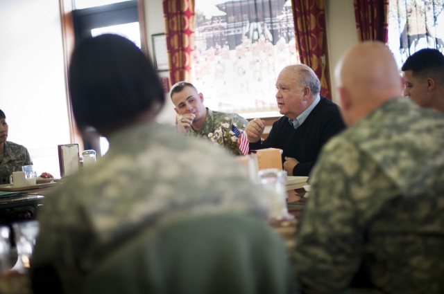 Army Under Secretary discusses the future of the Army with Soldiers in Korea