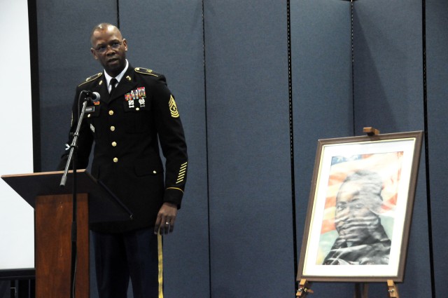 Sgt. Maj. Dozier speaks equality