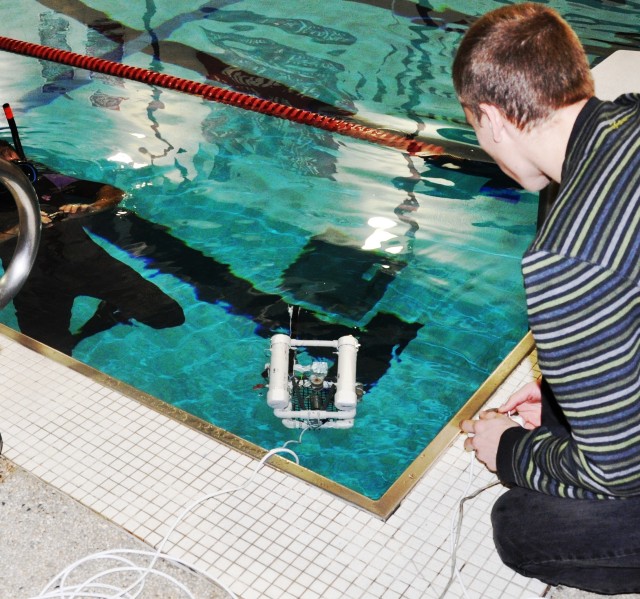 Natick High competes in Army-Navy underwater ROV event