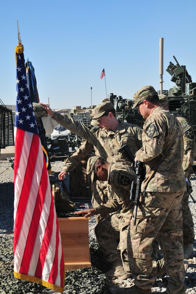 Fallen infantryman memorialized by CTF 4-2