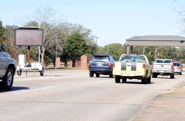 Gate change relieves congestion