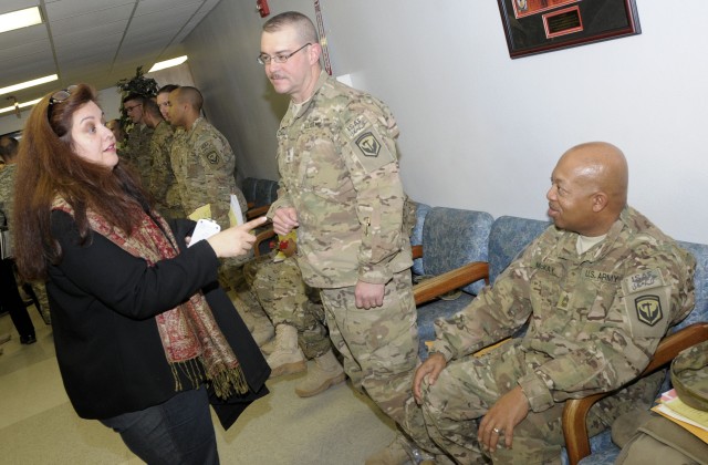 New Jersey employers, elected officials watch de-mobilization process of Guard Soldiers