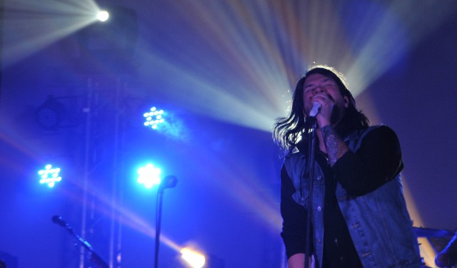 Taking Back Sunday performs at Camp Arifjan, Kuwait