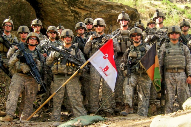 Red Platoon, 3-61 Cavalry Regiment at Cop Keating (cropped)