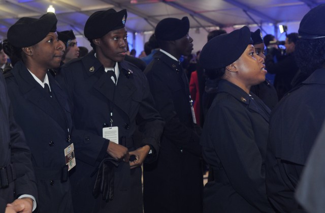Reserve Soldiers march in inaugural parade, cherish memorable experience