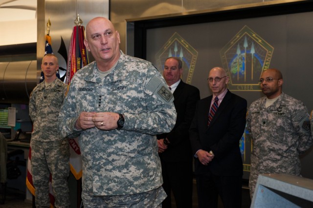 Gen. Raymond T. Odierno at Army Cyber Command
