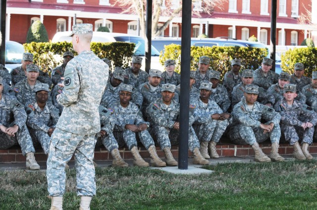 Reserve Soldiers march in inaugural parade, cherish memorable experience