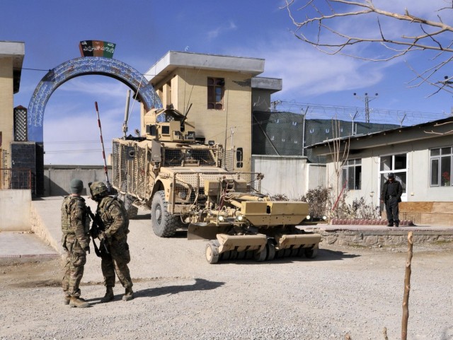 The First and Last Assistance Team for the Qalat Reserve Kandak