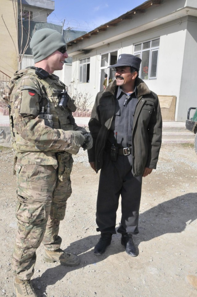 The First and Last Assistance Team for the Qalat Reserve Kandak