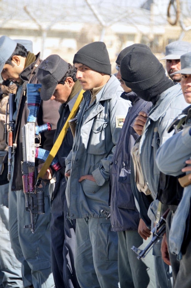 The First and Last Assistance Team for the Qalat Reserve Kandak