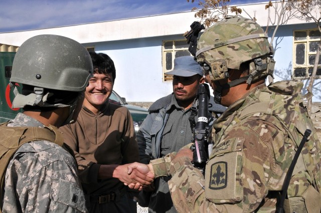The First and Last Assistance Team for the Qalat Reserve Kandak