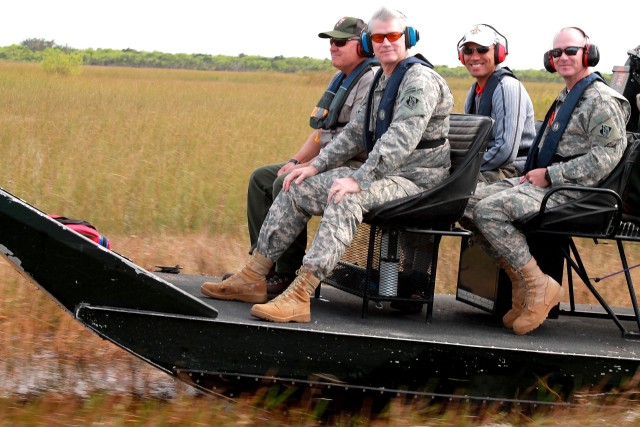 Corps Deputy Commanding General visits south Florida project sites