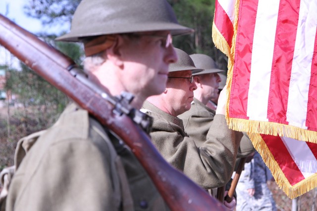 81st Wildcat WWI color guard marches in 57th Presidential Inauguration parade