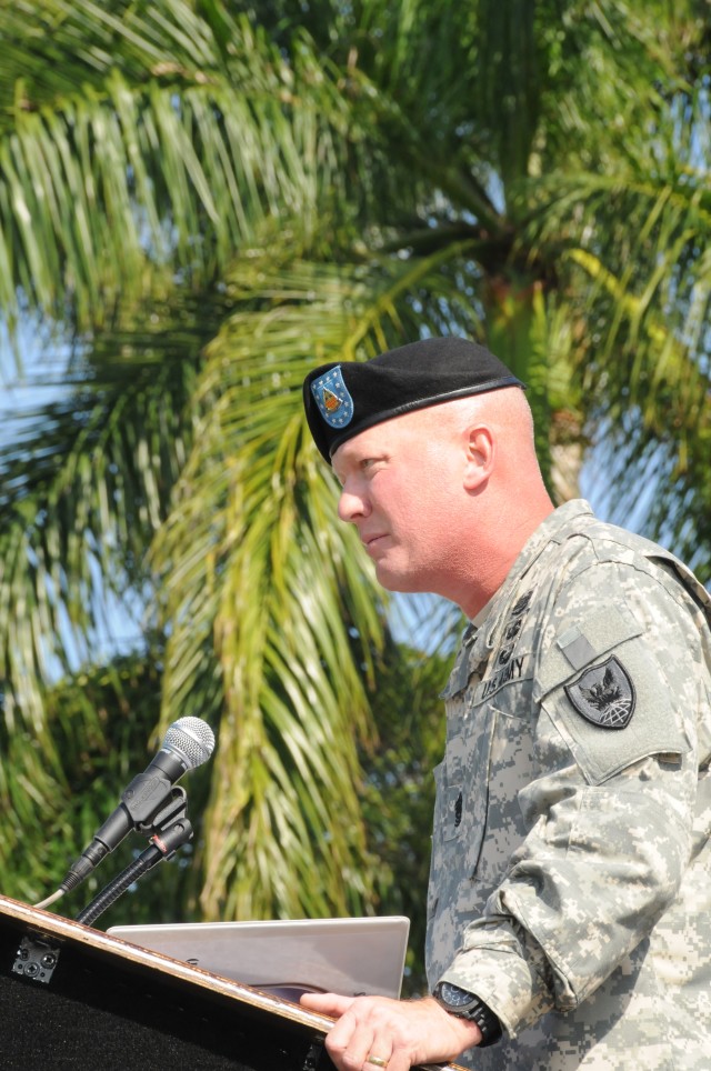 Cherry addresses the command