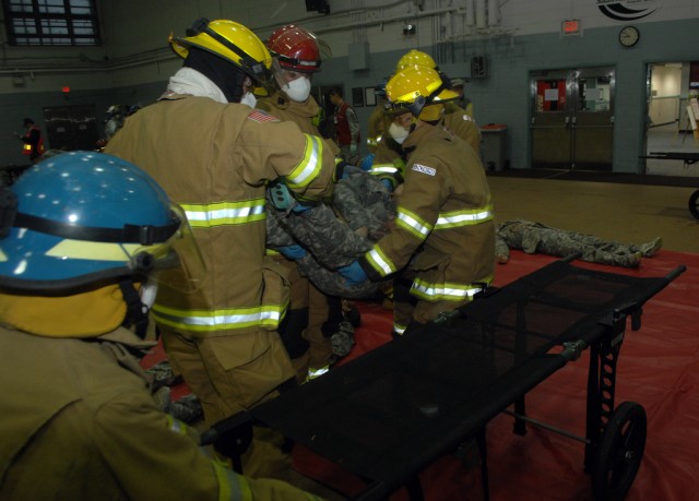 MASCAL exercise tests first responders