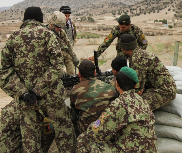 Rakkasans assist Afghan army with inspections and training