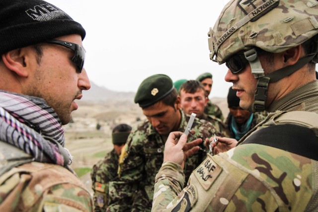 Rakkasans assist Afghan army with inspections and training