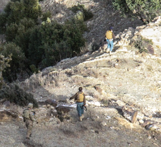 ANSF lead counter insurgency mission, find IED