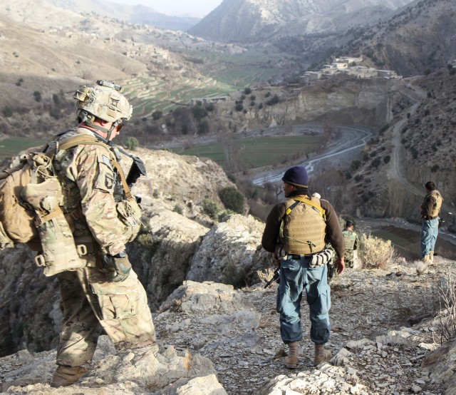 ANSF lead counter insurgency mission, find IED