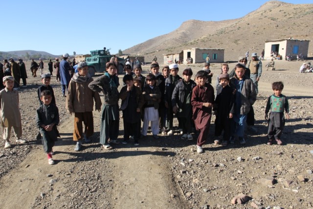 AUP, Rakkasans deliver aid to Khowst village