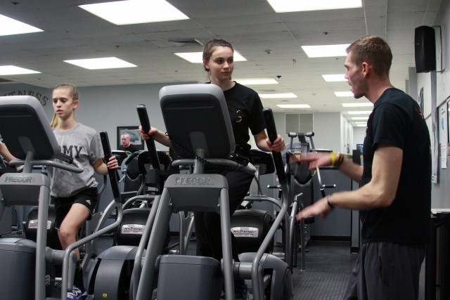 Teens and strength training at West Point