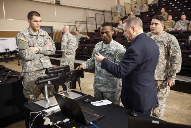 Real-life Halo: Soldiers learn advancements in modern warfare weapons technology