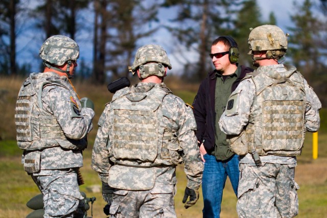 Real-life Halo: Soldiers learn advancements in modern warfare weapons technology