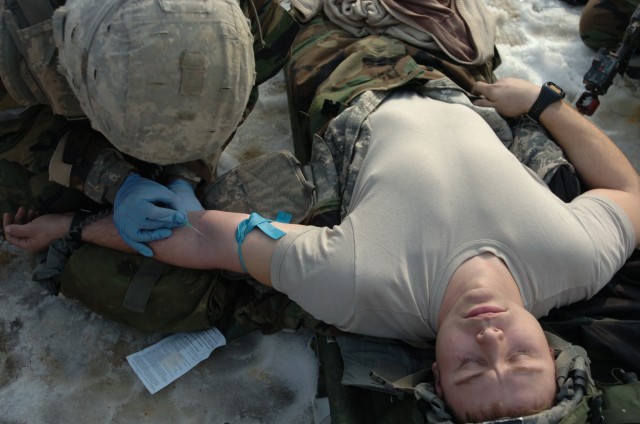 6-37 FA conducts medical evacuation training