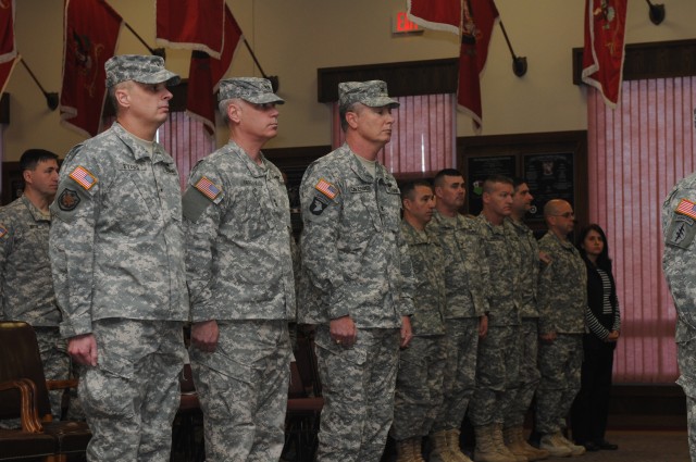 Brig. Gen. Thomas P. Evans relinquishes command of 102nd Training Division (MS)