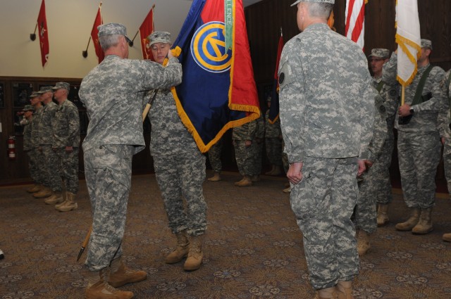 Brig. Gen. Thomas P. Evans relinquishes command of 102nd Training Division (MS)