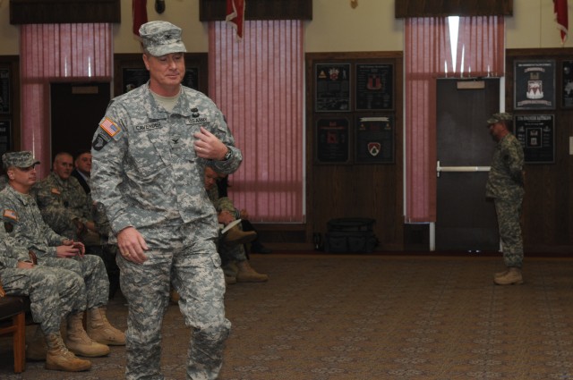 Brig. Gen. Thomas P. Evans relinquishes command of 102nd Training Division (MS)