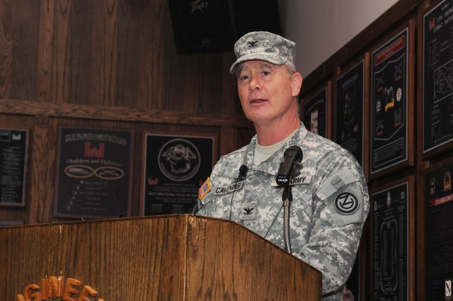 Brig. Gen. Thomas P. Evans relinquishes command of 102nd Training Division (MS)
