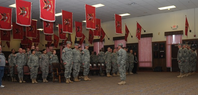Brig. Gen. Thomas P. Evans relinquishes command of 102nd Training Division (MS)