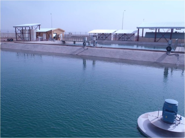 New wastewater treatment plant promotes good public health at FOB Shindand
