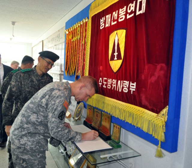 Army partnership builds stronger security in Korea