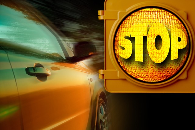 Yellow means stop
