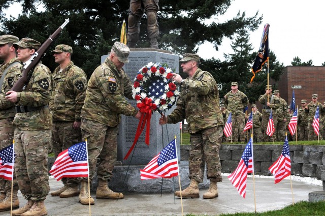 Arrowhead soldiers pay tribute at Fallen Heroes Memorial re-dedication