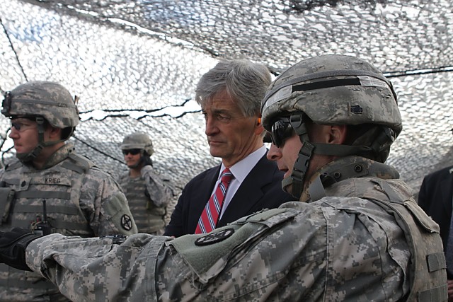 SecArmy at Fort Sill BOLC