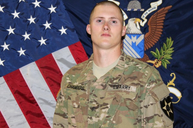 Soldier pursued excellence, led by example