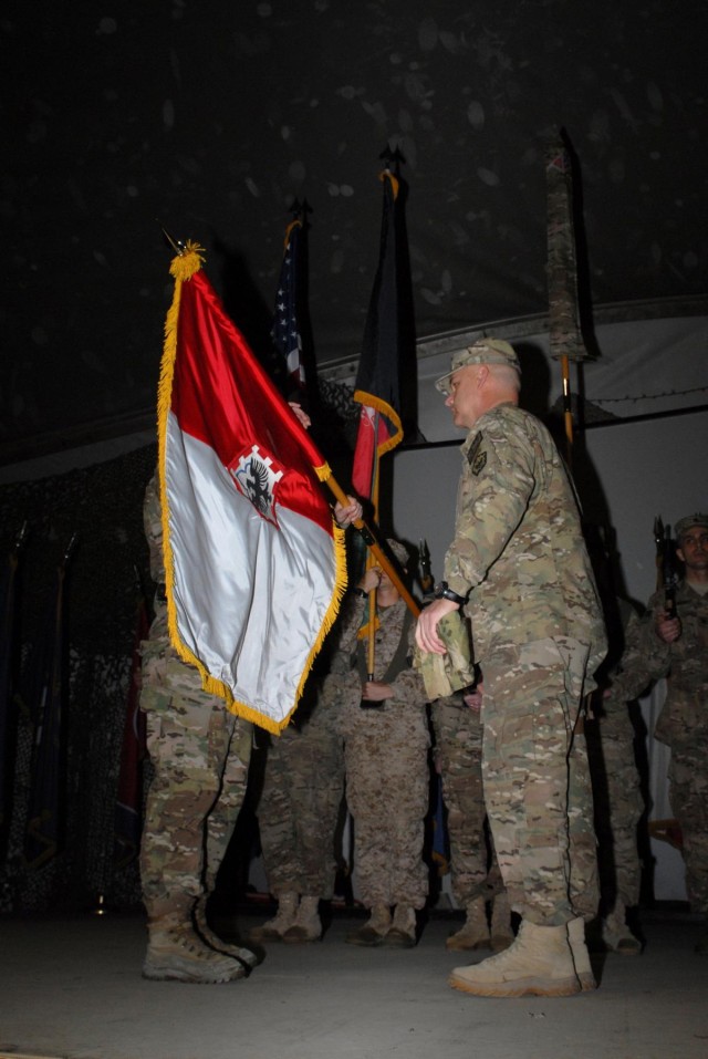 Triple Nickel uncases colors, takes over engineer mission in Afghanistan