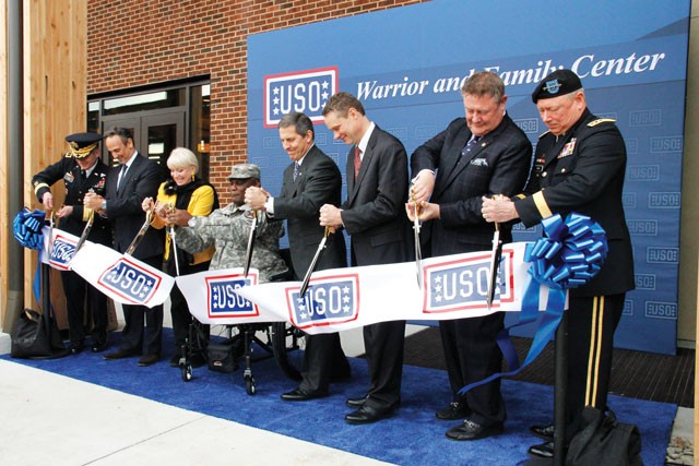 Belvoir USO Dedication