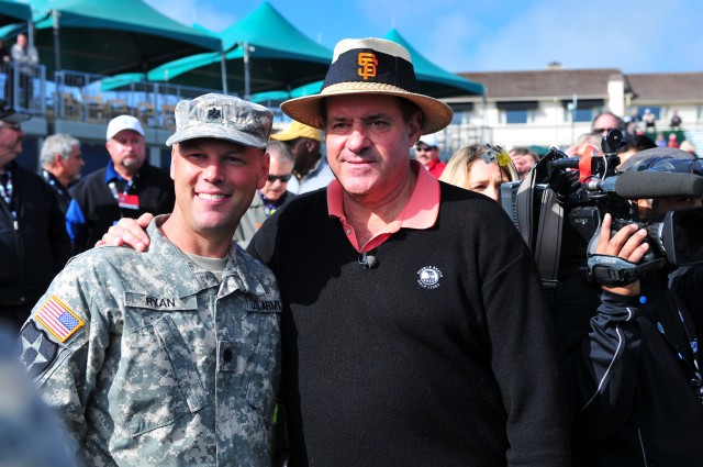 Tournament appreciation for service members overflowing at AT&T Pro-Am