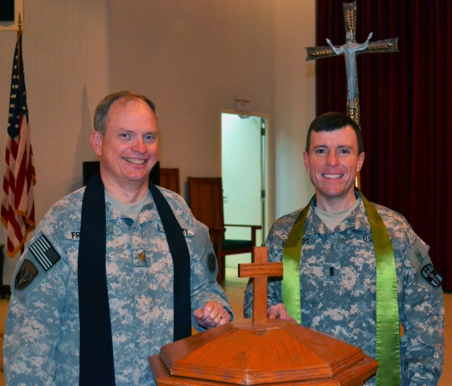 Yesterday's Sergeants Major, Today's Chaplains