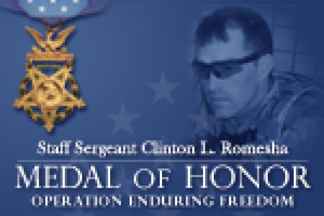Staff Sgt. Clinton L. Romesha spotlight graphic (medium)