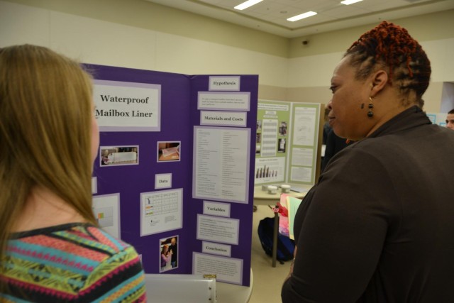 Army Corps of Engineers judges local Science Fair