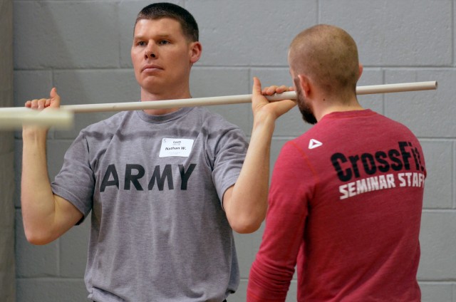 Soldiers learn CrossFit