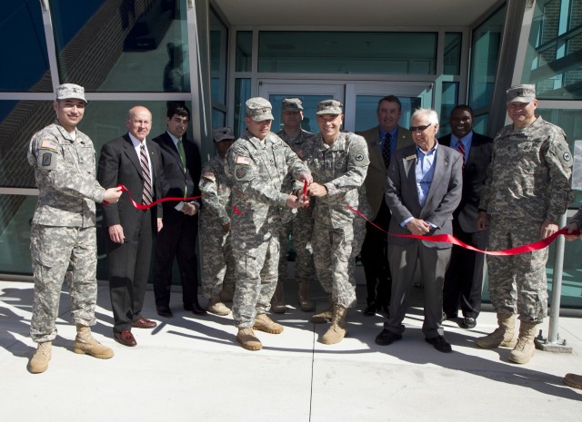 Ribbon cutting for new Statham Army Reserve Center